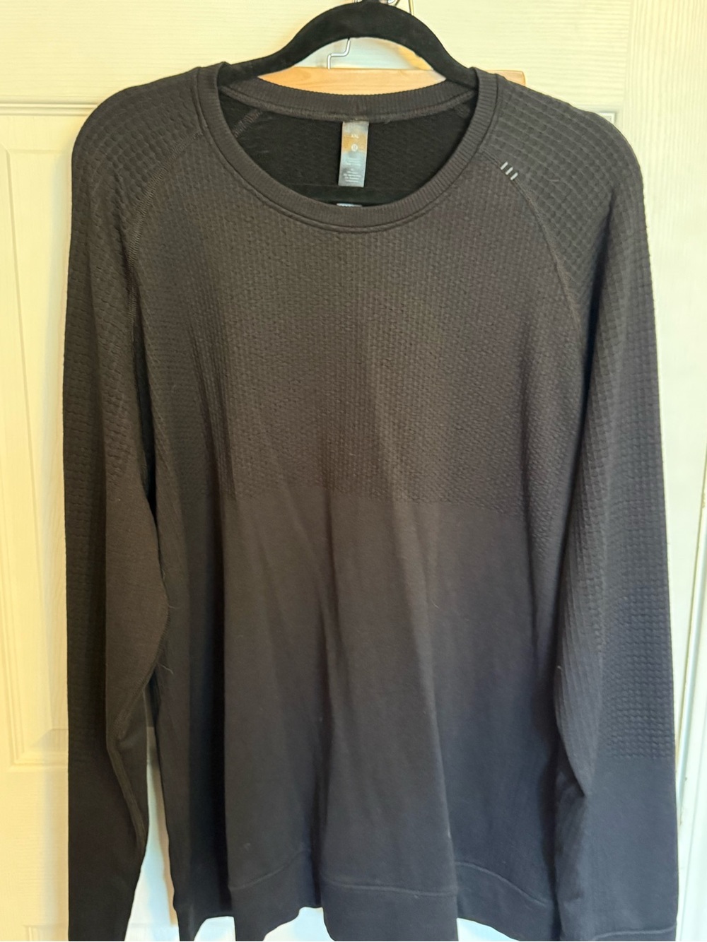 Lululemon black sweater. Like new. Size XXL. Warm. Winter. Cozy.